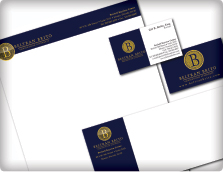 Beltran Brito PL  immigration Attorneys - Stationery Design by TheLogoBoutique.com
