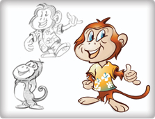Grosman Pediatric Dentist - Character Design by TheLogoBoutique.com