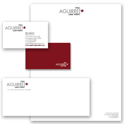 Stationery Design - Sample from The Lion Group Recruting