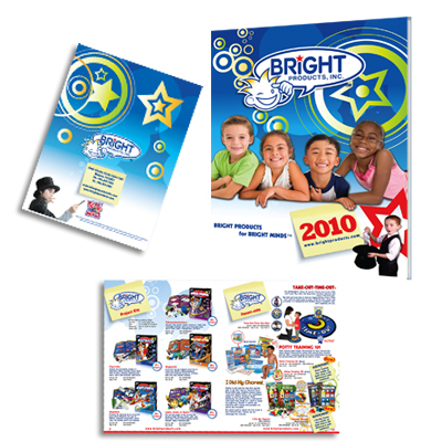Brochures Design - Sample from Bright Products Inc
