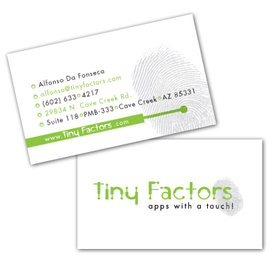 Business Cards Design - Sample from Madison Book