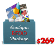 Boutique Bifold Package