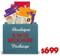 Boutique 8 Page Brochure Package