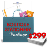 Boutique Stationery Package 