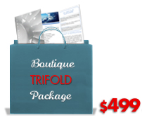Boutique Trifold Package $499.00