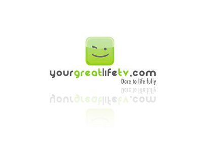 great life logo design