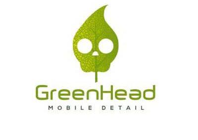 Sample : Green Head Mobile Details Logo