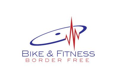 Sample : Bike & Fitness Border Free Logo
