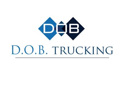 Sample : D.O.B Trucking Logo