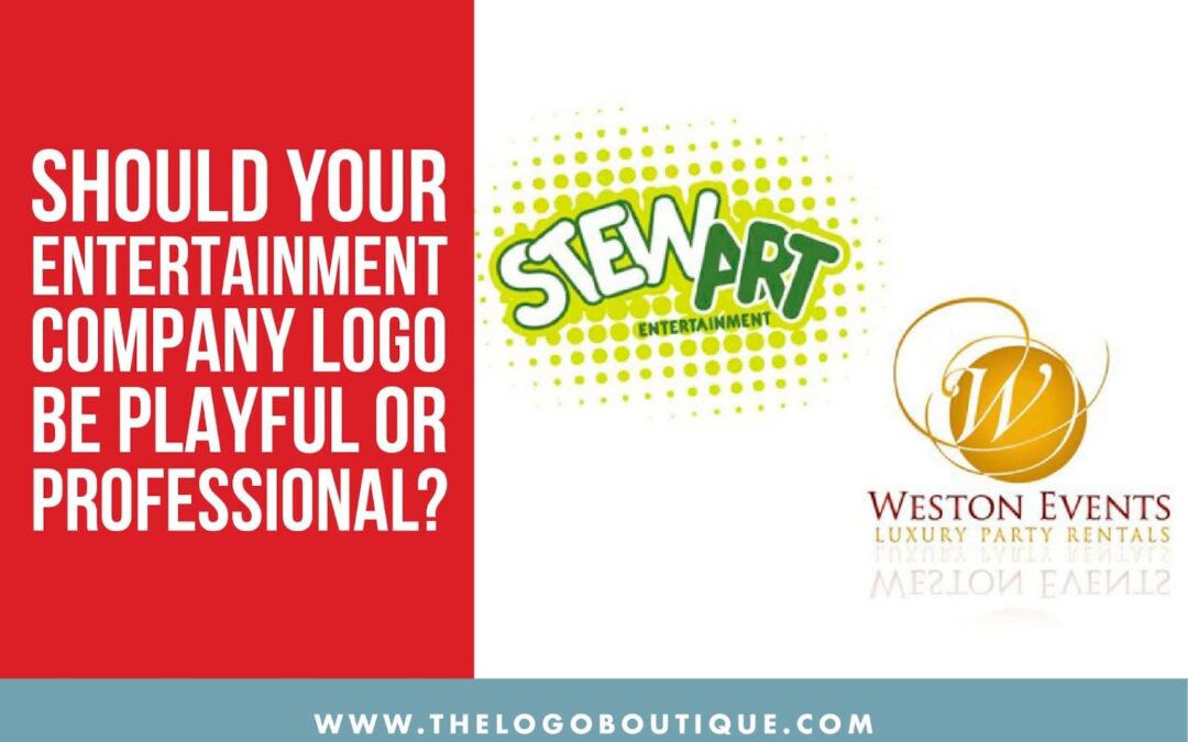 Should Your Entertainment Company Logo Be Playful or Professional?